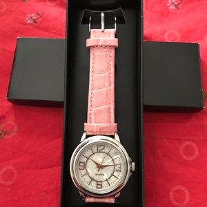 Classic pink watch